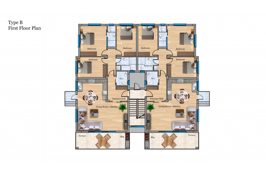 3+1 Apartments